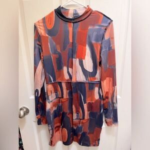 Casual Colorful Bodycon Mini Dress